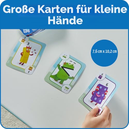Learning Resources Numberblocks Spielkarten, kartenspiel ab 3 jahre, Karten mit Charakterbildern, Kinderspiele, junior spiele… – Ansicht 5