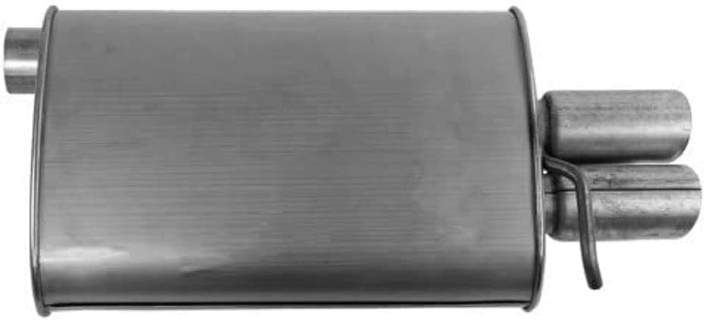 Walker Quiet-Flow SS 21918 Direct Fit Exhaust Muffler 2.25" Inlet (ID) 2.75" Outlet (OD) for Chevrolet Silverado 1500