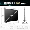 Hisense Smart TV 58" 4K Ultra HD 2025 58E63QT, Smart TV VIDAA U8, Dolby Vision, HDR 10, Game Mode Plus, Alexa Built-in, VIDAA Voice, Tuner DVB-T2/S2 HEVC 10, lativù 4K, 58'', 2025 LED