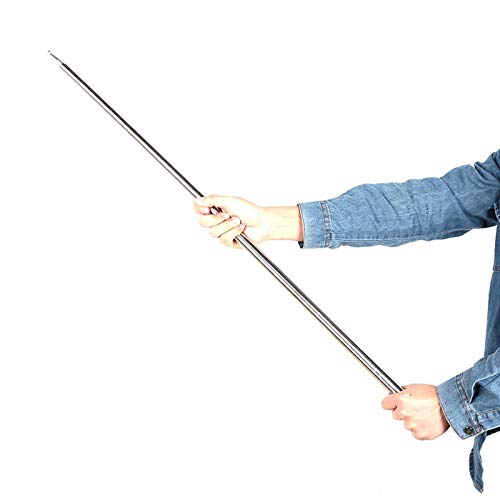 Enjoyer 59Inch Silver Metal Appearing Cane Magic Tricks For Professional Magician Stage Street Magic Performance #TOP3