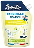 Jacques Briochin Recharge Liquide Vaisselle et Mains au Bicarbonate Certifié ECOCERT 500 ml Parfum Citron Vert