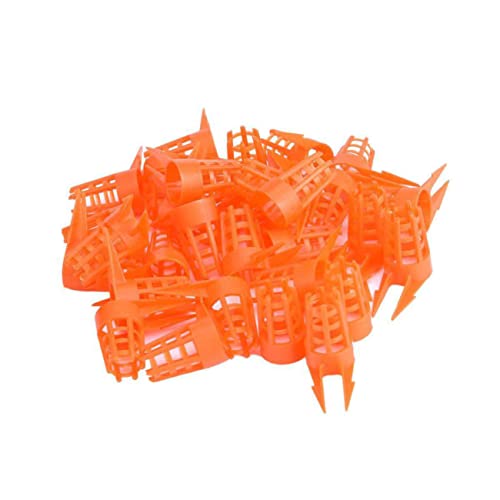 GALPADA 60stücke Bienenkönigin-aufzuchtkäfige Kunststoff Bienenzucht Schutzkäfige Leicht Tragbar Installieren Imkerzubehör Bienenzuchtwerkzeug Bienenschutz