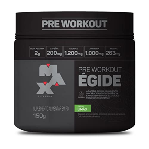Egide Pre-Workout 150G Max Titanium (Limão)