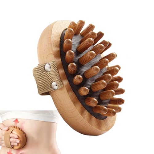 Cepillo de presión Meridian, cepillo anticelulítico corporal, ducha Bru-sh, aceite esencial de madera, cojín de aire, masaje meridiano, herramienta de edad de masa, masaje de piernas, exfoliante