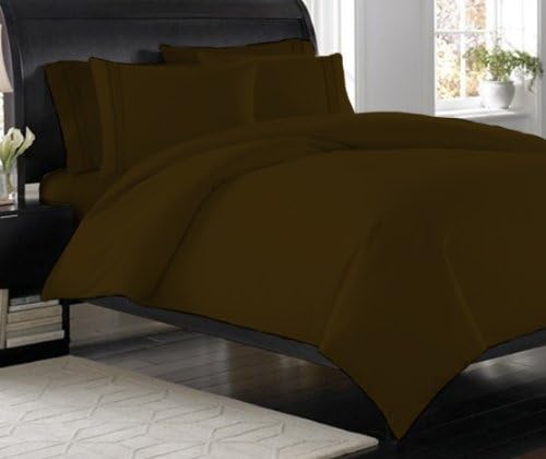 100% Microfiber Egyptian Comfort 6-piece Sheet Bed Set - 1800 Series (Chocolate Brown, Full)