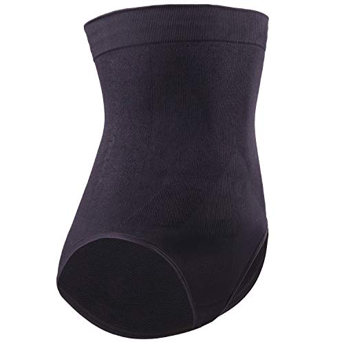 DREAM SLIM High Waisted Body Shaper Tummy Control Shapewear for Women Seamless Panties Girdle Underwear (Black, XL/XXL)