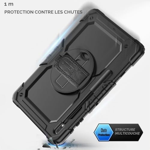 Coque Samsung Galaxy Tab S7 FE pour Travailler en Déplacement