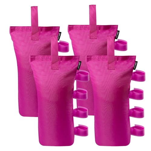 Joramoy Heavy Duty Canopy Weight Bags(150LBS) Set of 4, Pink(Without Sand) by Joramoy - Used condition - US$21.61