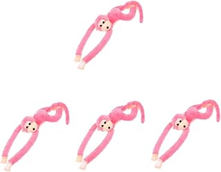 Gadpiparty 8 Pçs Macaco Boneca Cortinas Decorativas Macaco Bicho De Pelúcia Brinquedos Infantis Bicho De Pelúcia Cortina Clip Animal De Pelúcia Abraço Travesseiro Macaco Braço De Pelúcia