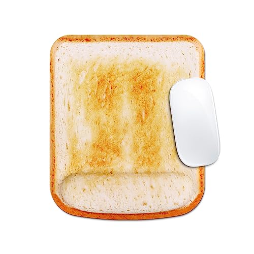 Alfombrilla de mouse ergonómica Toast, el regalo divertido para oficina