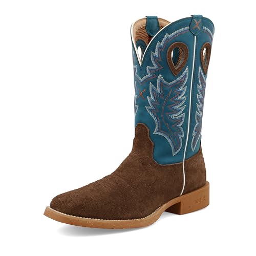 Image of Twisted X Men's 12 inch Tech X Boot, Wide Square Toe with CellStretch and Tech X