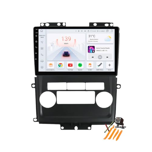 Autoradio 2 Din Android 13 GPS Navi tactile 9 pouces Wi-Fi 4G