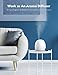Humidifiers for Babies, TaoTronics 2.5L Cool Mist Humidifier for Bedroom, Essential Oil Diffuser with Adjustable Night Light, BPA-Free, 26dB Whisper Quiet, Easy to Clean, Waterless Auto Shut-off
