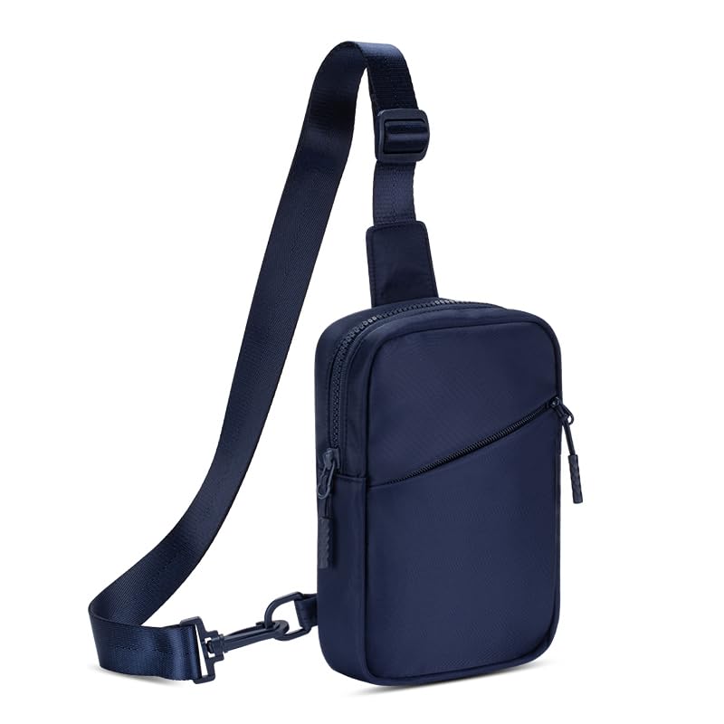 Casecret Small Crossbody Bag for Men Women Mini Sling Bag Trendy Casual Waterproof Phone Bag Chest Fanny Pack for Travel Sport Running