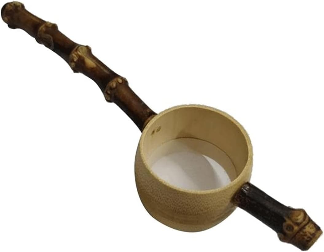 Tea Filters Bamboo Root Tea Infuser Mesh Colander Long Handle Filter Strainer Accessories Handicrafts