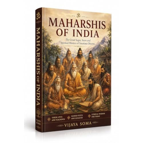 THE MAHARSHIS OF INDIA Audiolibro Por Vijaya Soma arte de portada