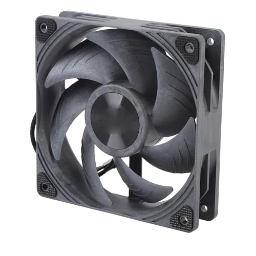 Ventilador de chasis industrial de doble rodamiento de bolas y diseño reforzado de 30 mm