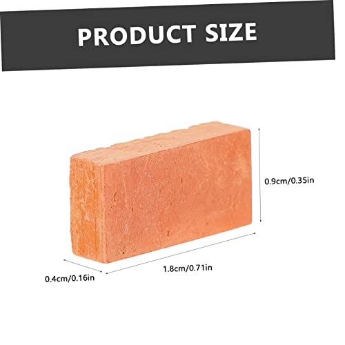 SEWACC 60 Pçs Tijolos Simulados Baby Doll Playset Mini Blocos De Construção Decoração Infantil Model