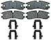 ACDelco Gold 17D754CH Ceramic Rear Disc Brake Pad Set