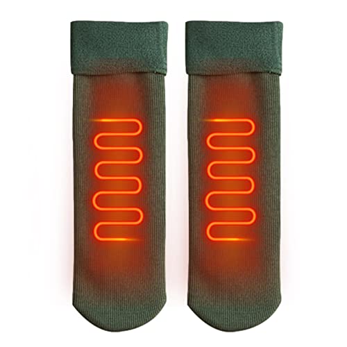 Winter Knusse Sokken | Zachte thermische wintersokken voor dames | Vrouw Winter Dikker Warme Sokken Dames Naadloze Zachte Fluwelen Sneeuw Sok Voor Dames En Heren Lingjiong - Afbeelding 5