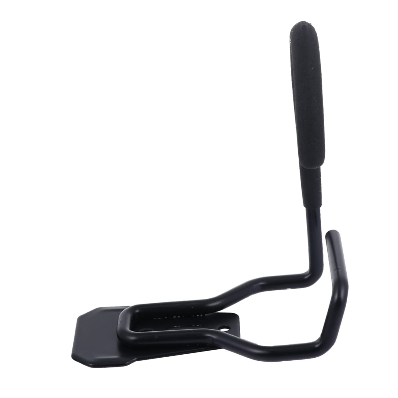 KOMBIUDA 1Pc Heavy Duty Bike Hanger Wall Mount Hook for Garage Storage Non Marring Vinyl Finish Easy Installation Includes Screws Bolts Suitable for All Bike Types