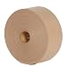 2.75" x 375 Ft Reinforced Gummed Kraft Paper Tape 2.75 Inch x 375 Ft Water Activated Ultra-Sticky Kraft Packaging, Case of 8 Rolls
