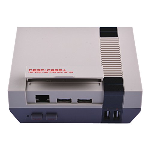 Retroflag Nespi Case+ Plus With Usb Wired Gamepad Controllers & Cooling Fan & Heatsinks For Retropie Raspberry Pi 3/2 Model B & Raspberry Pi 3B+ #TOP4