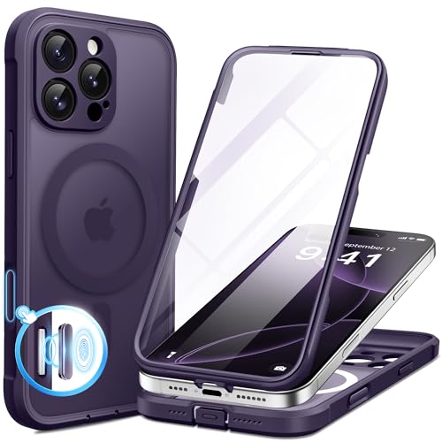 Coque iPhone 16 Pro Max MagSafe en verre trempé 9H préservant l'élégance pure