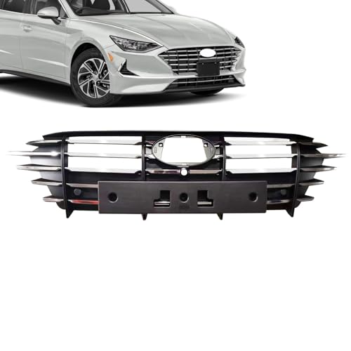 JX RACING Grille Compatible with 2020-2023 Hyundai Sonata Hybrid Front