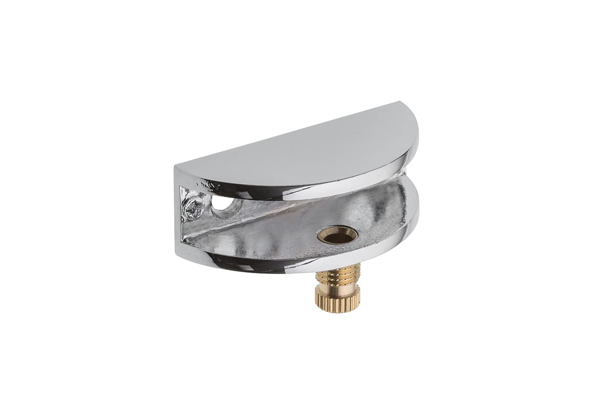 Gtv Silver 1X Glass Shelf Support Bracket For Panels 5-10Mm