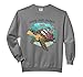 Save the Ocean Sea Turtle Coral Reef Comfort Colors Adult Sweatshirt