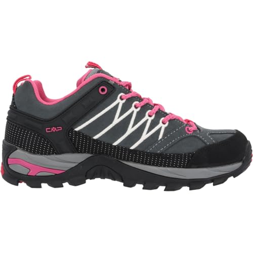 CMP Damen Rigel Low Wmn Schoenen Wp Trekking Wanderhalbschuhe, Grau Grey Fuxia Ice 103q, 39 EU