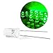 Bluecell 50 PCS Green LED Electronics 5mm Bulb light