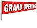 Colormoon Large Grand Opening Banner, Retail Store Shop Business Sign, Business Office Store Front Banner, Store, Advertising, Flag (9.8x1.5 feet)