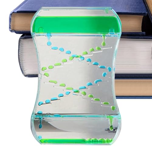 Temporizador - Movimiento Fluido y Relajante | Reloj de Líquido Sensorial Calmante | Juguete Anti-Estrés para Niños, Adultos, Oficina y Dormitorio, Decoración Dinámica
