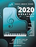 piano midi files pop songs  2020 GREATEST POP PIANO SHEET MUSIC BOOK: Songbooks For Piano - Piano Music - Sheet Music - Piano Sheet Music Popular Songs - Piano Sheet Music - Piano ... - Gift - Keyboard - Score (English Edition)