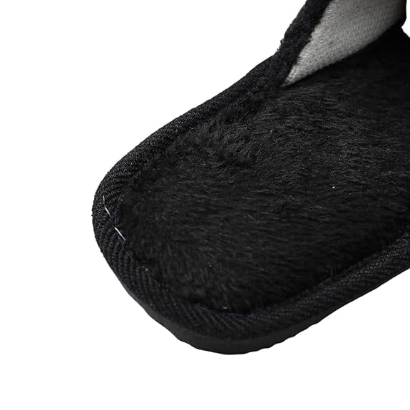 Image of Kalpana's Spa Slippers - 6 Pairs Disposable Cotton Slippers, Closed Toe, Non-Slip Sole, for Women & Men - Hotel, Guest, Travel, Salon, Party, Spa, Pedicure Use