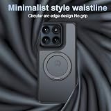 zZjoOoj Obudowa z obrotowym pierścieniem 360 stopni do Motorola Moto Edge 70 Fusion 5G/ 70 Fusion +, kompatybilna z MagSafe, cienkie, odporne na wstrząsy etui z podstawką i uchwytem na pierścionek