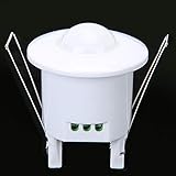 Amplio uso: Ampliamente utilizado en la iluminaci¨n activada por movimiento, corredores, s¨tanos, almacenes, garajes, jardines, sala de estar, dormitorio, ba?o, espacio de almacenamiento y otros lugares, ventilador de ventilaci¨n de escape autom¨tico y otros aparatos el¨¦ctricos y otras funciones.