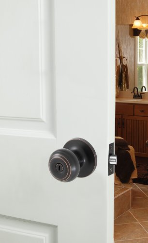 Honeywell Safes & Door Locks 8101402 Locking Door Knob, Oil Rubbed Bronze, Oil-Rubbed Bronze #TOP1