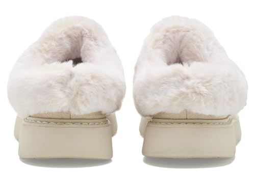 Skechers Keepsakes Lite Damen-Pantoffel, kuschelige Mischung, Cremefarbenes Textil, 38.5 EU – Ansicht 7