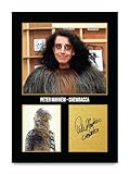 HWC Trading Peter Mayhew Star Wars Chewbacca Geschenke Geducktes Signiertes...