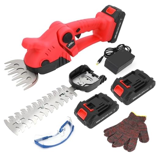 Cordless Grass Shear & Hedge Trimmer 2-in-1