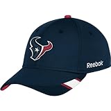 Gesticktes Logo Reebok Houston Texans 2011 Sideline Coach Structured Flex Hat Small/Medium