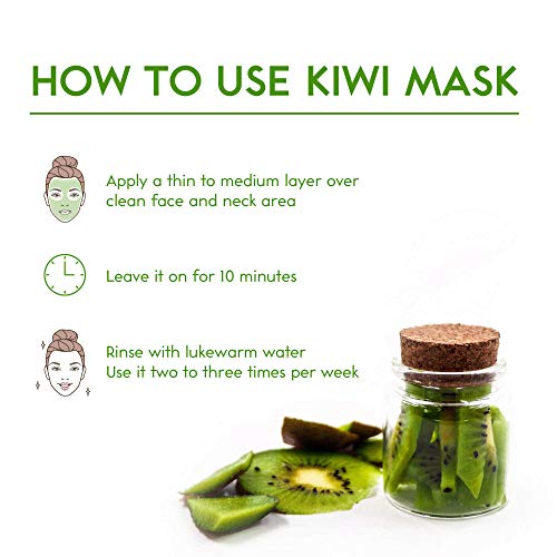 O Naturals Belebende Kiwi Und Gurke Gel Gesichtsmaske Beauty-Vegan & Bio Zutaten Gesichtsmasken Beauty -Masken Beauty… - Image 6