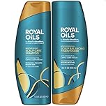 Head and Shoulders Shampoo and Conditioner, Moisture Renewal, Anti Dandruff Treatment and Scalp Care, Royal Oils Collection with Coconut Oil, 27 Oz (798 ml), Kit