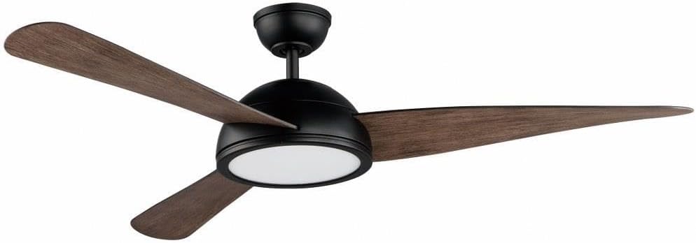 Maxim Lighting Cupola 52" Ceiling Fan | Oil Rubbed Bronze Finish | Contemporary Indoor Ceiling Fan | Ideal for Bedrooms, Living Rooms & Great Rooms | 88801OI