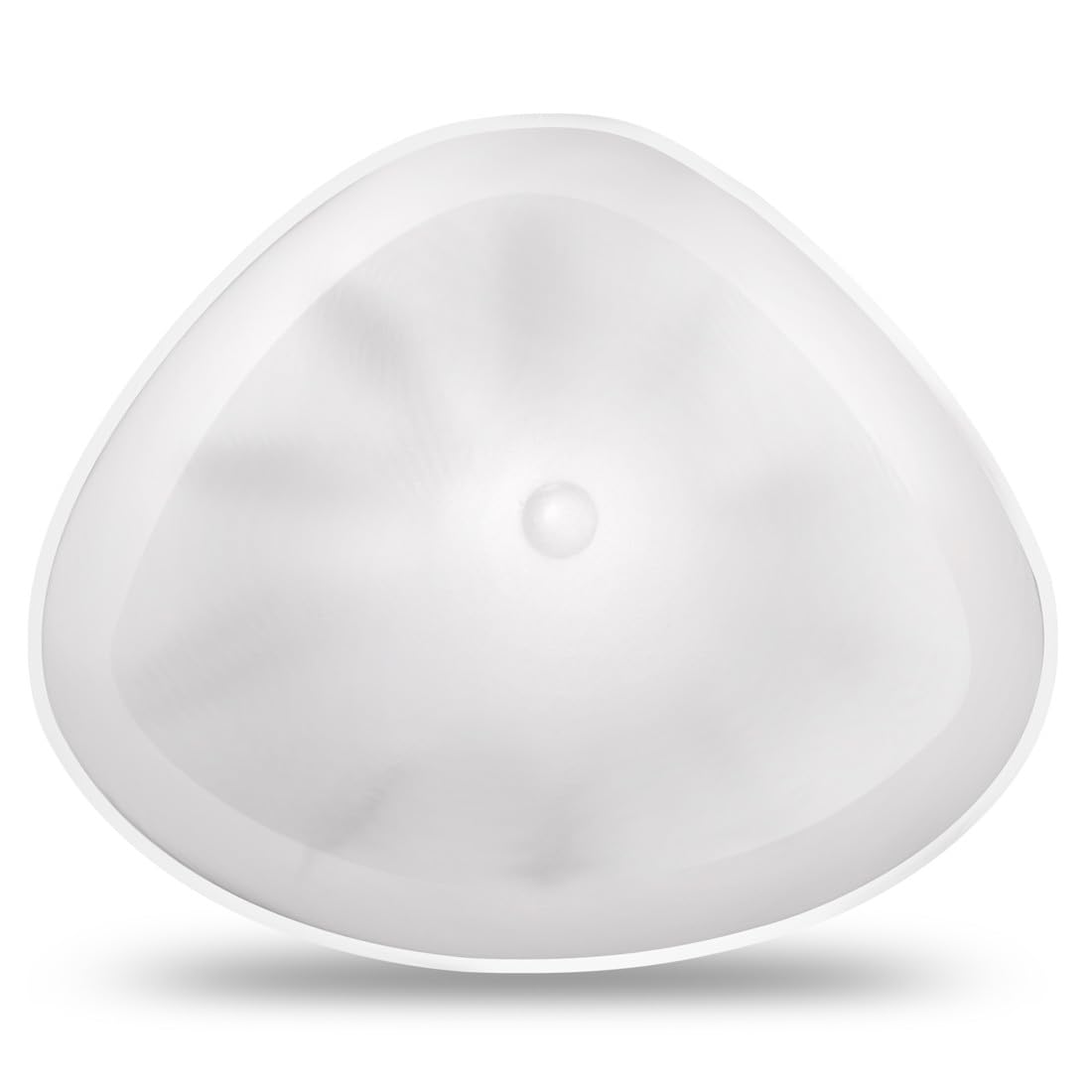 Trssorm Breast Mastectomy Prosthesis Silicone Breast Forms Transparent Triangle Shape for Breast Cancer Patients Only One Piece