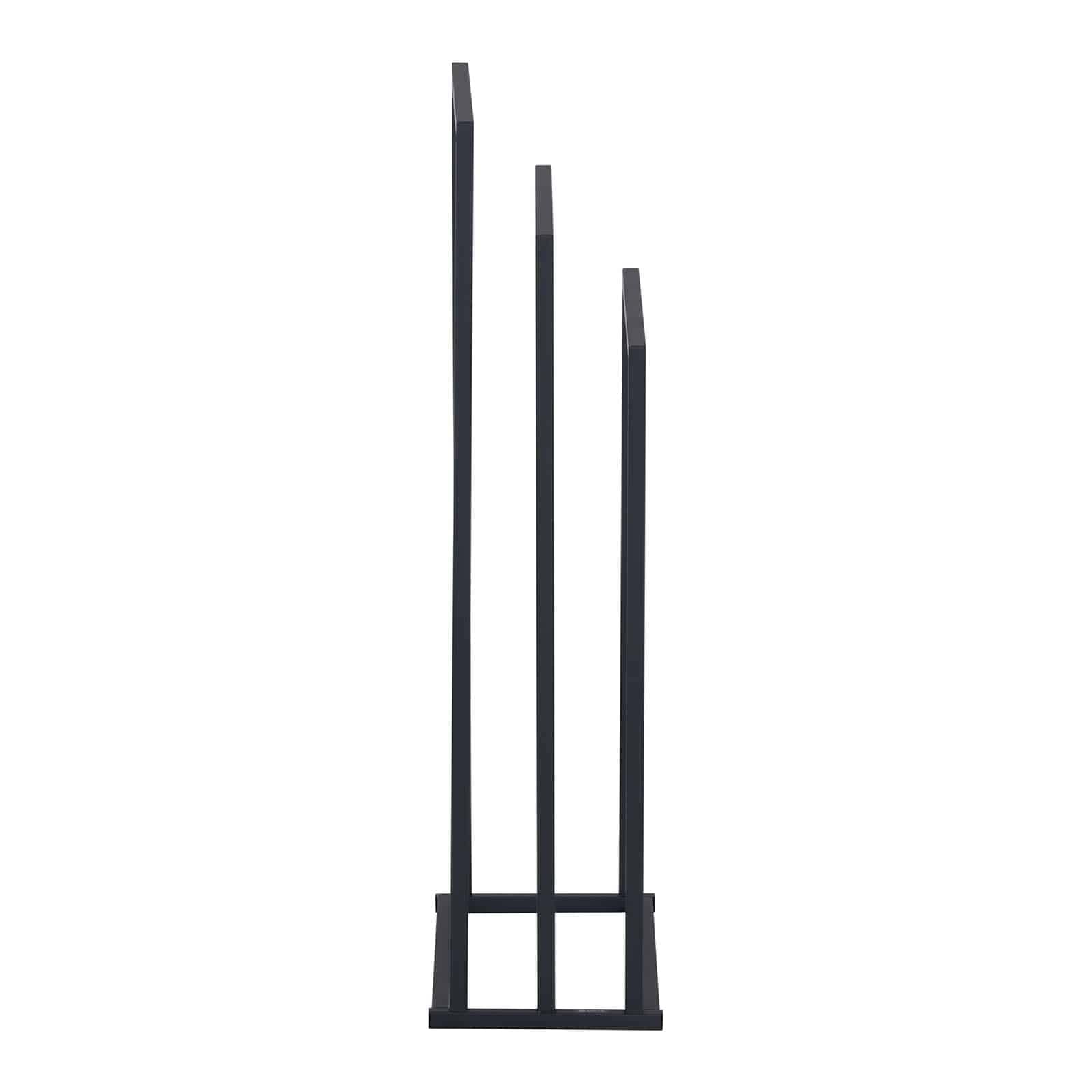 Physa Physa TR-3 wieszak na ręczniki 3 drążki szerokość: 45 cm wieszak na ręczniki stojący wieszak na ręczniki