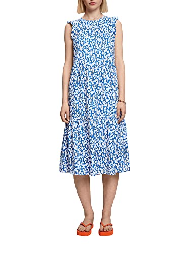 Stilvolles Sommerkleid: edc by ESPRIT Gemustertes Jersey-Midikleid